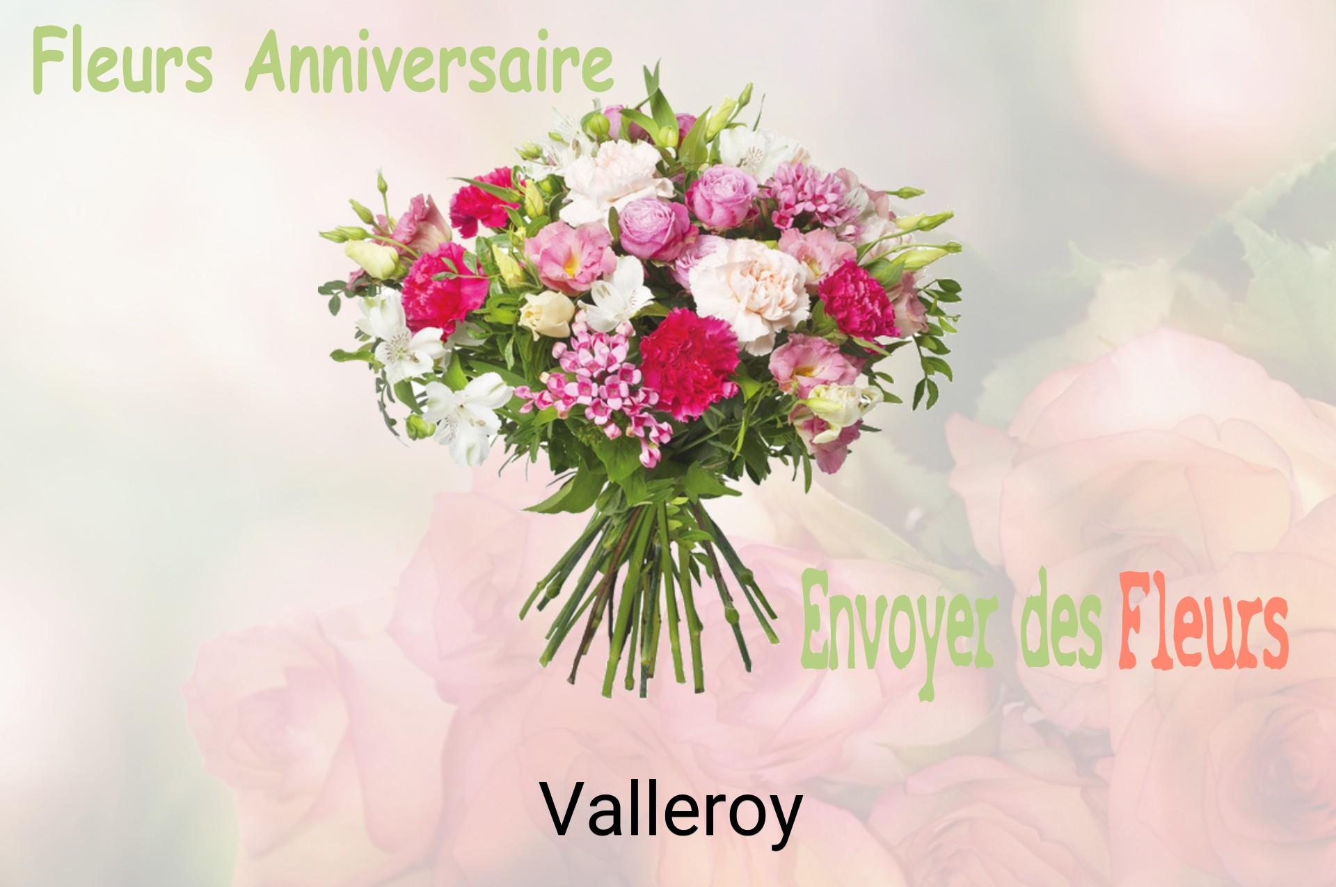 Bouquet de fleurs d’anniversaire livré à Valleroy