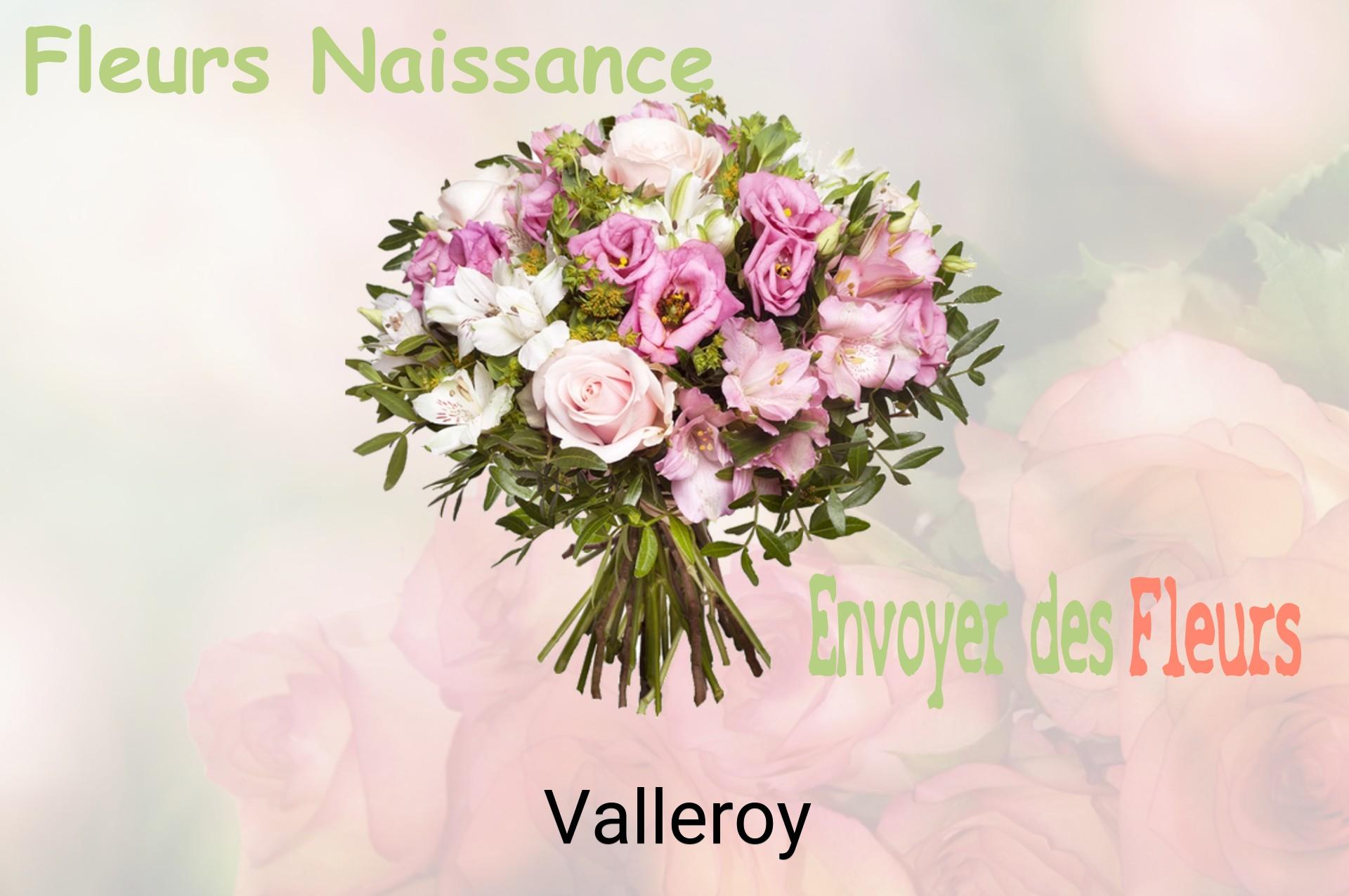 Bouquet de fleurs de naissance livré à Valleroy